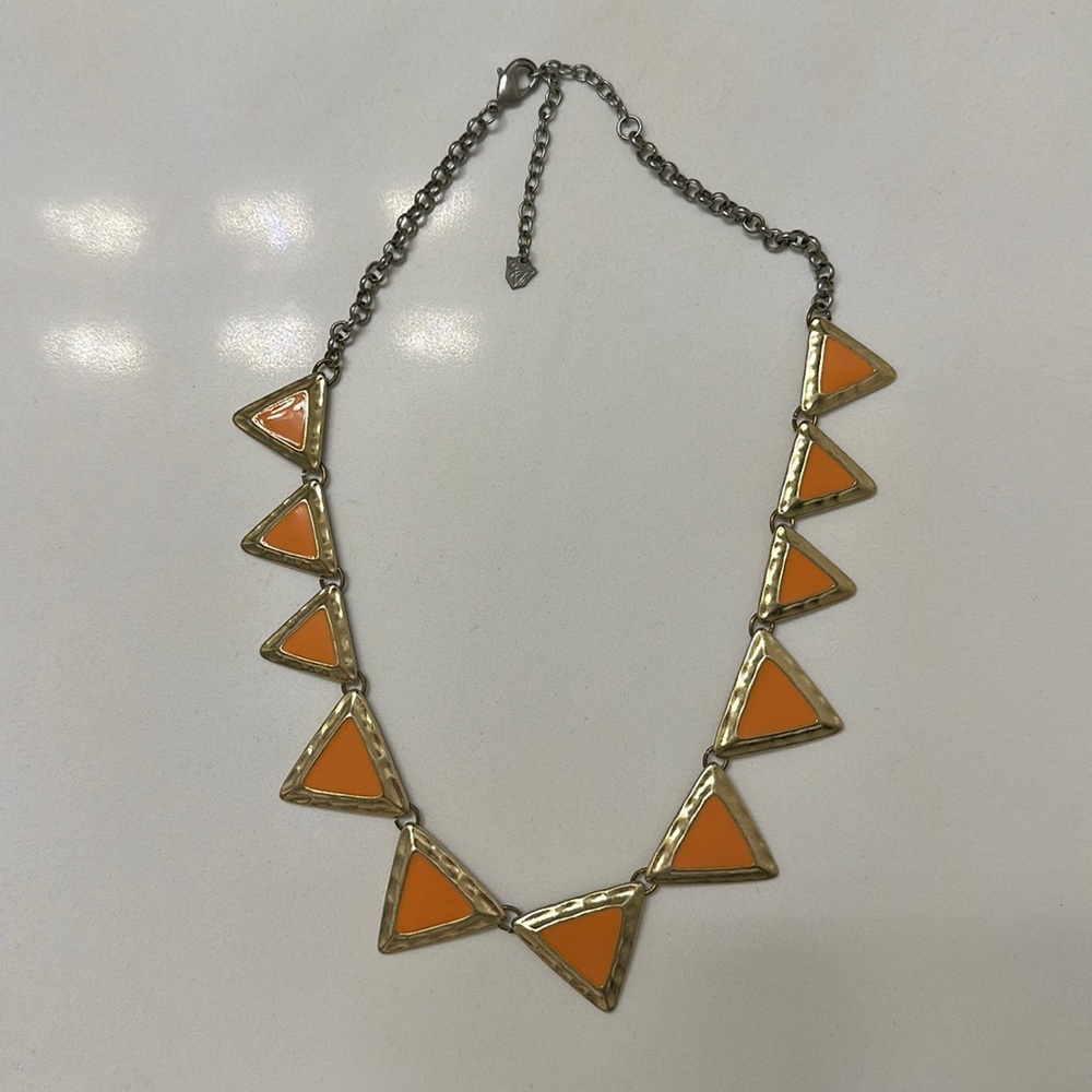 Orange necklace